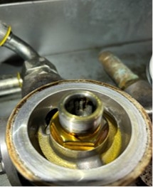 Clean filter housing